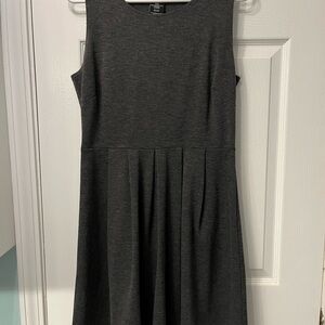 Gray Sleeveless Dress